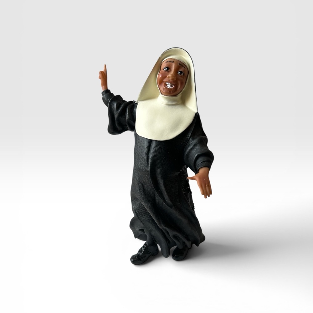 Nunsense Figurine Black and Ivory Habit Statue